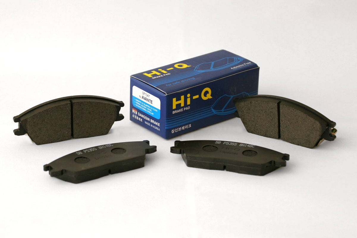 

Колодки тормозные передние Hyundai Getz Hi-Q SP1047