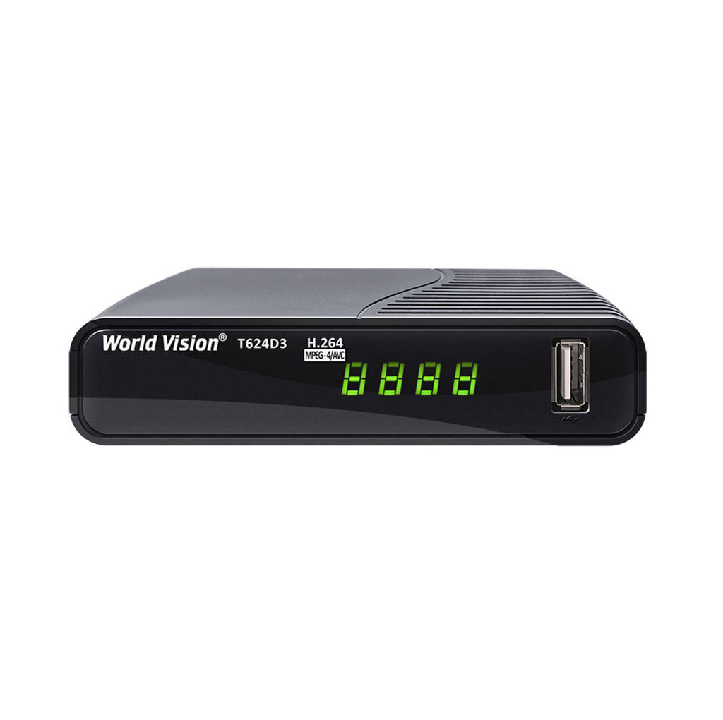 

Т2 тюнер World Vision T624D3 DVB-T/T2/С