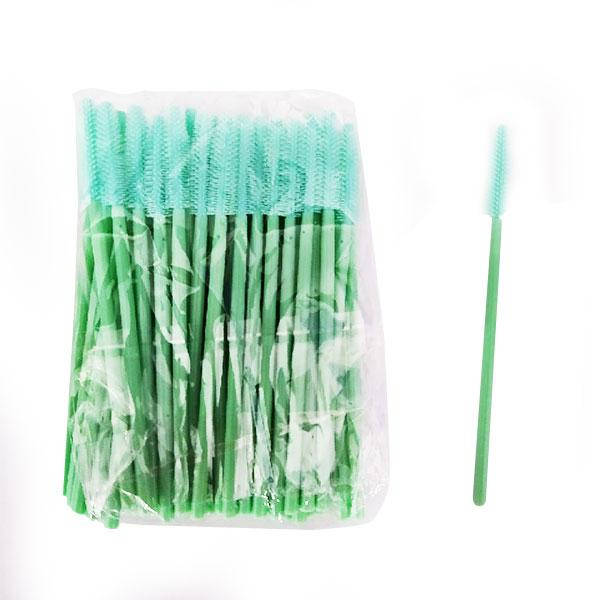 

Щёточки для ресниц силиконовые, одноразовые. Салатовый.