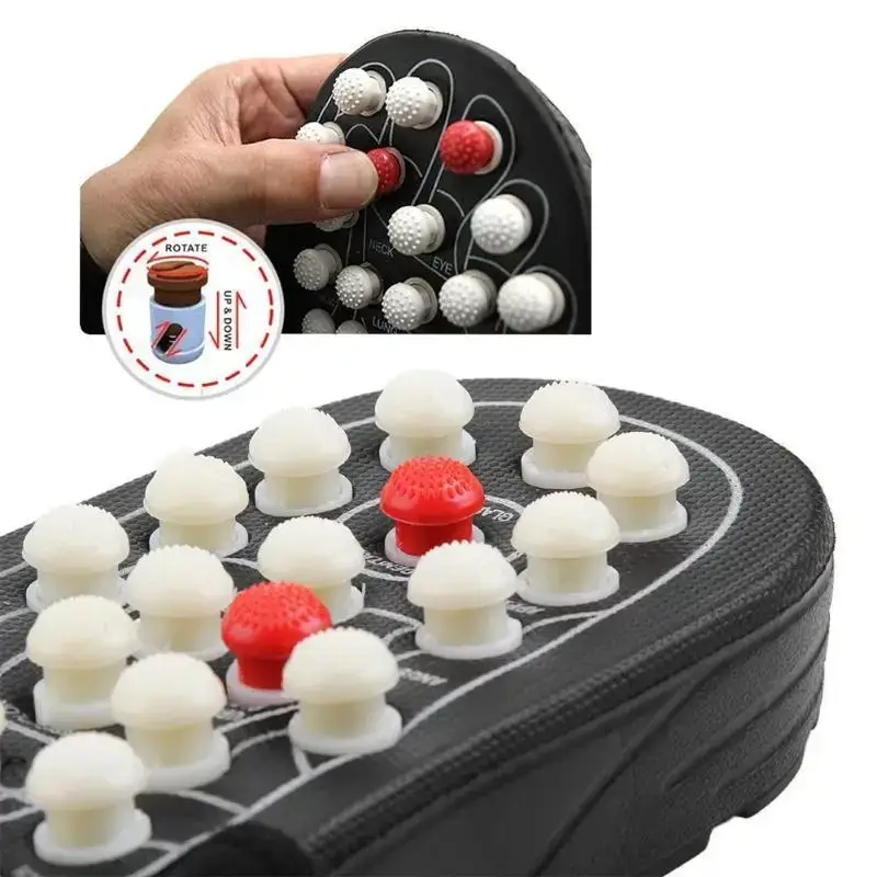 

Массажные тапочки для ступней Massage Slipper. Массажер для ног. Массажные шлепанцы