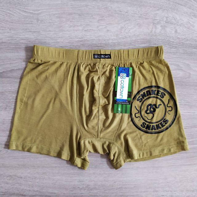 

Мужские трусы боксеры бамбук Снейк Польша Сексуальна чоловіча білизна боксерки горчичный, L