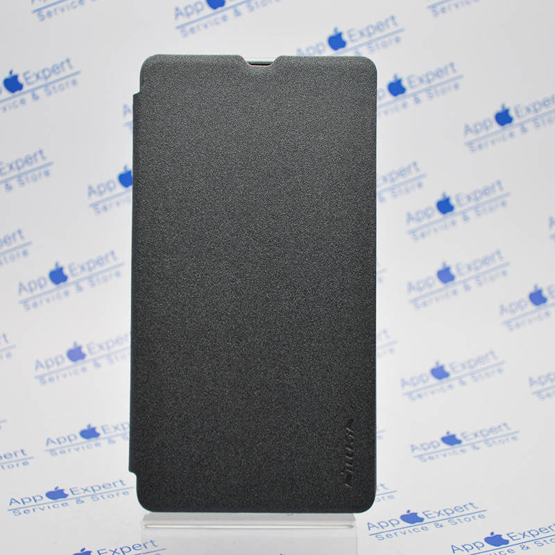 

Чехол книжка Nillkin Sparkle Series для Microsoft Lumia 540 Metallic Black, Черный