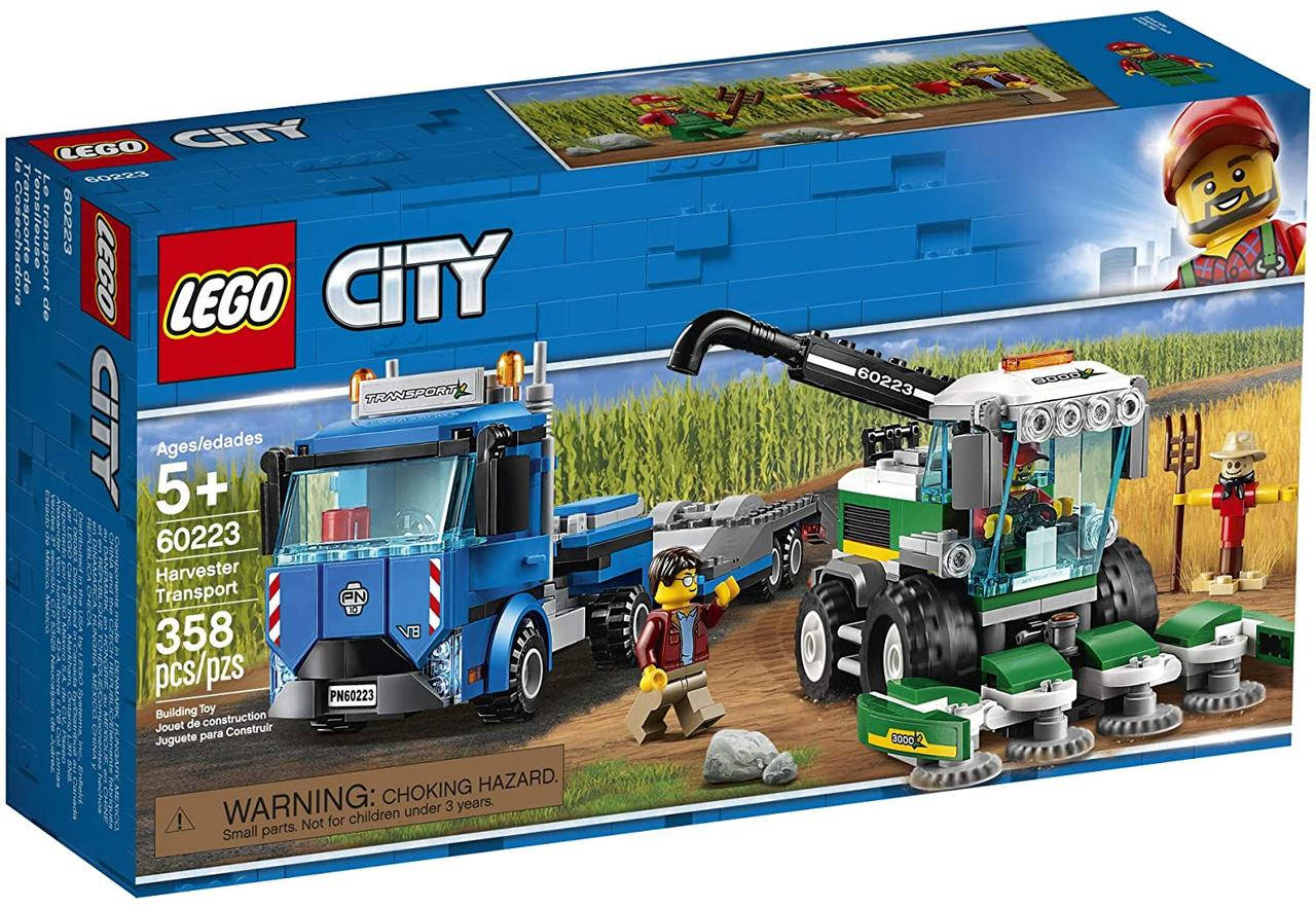 

Набор LEGO City Транспортировщик для комбайнов 358 деталей (60223)
