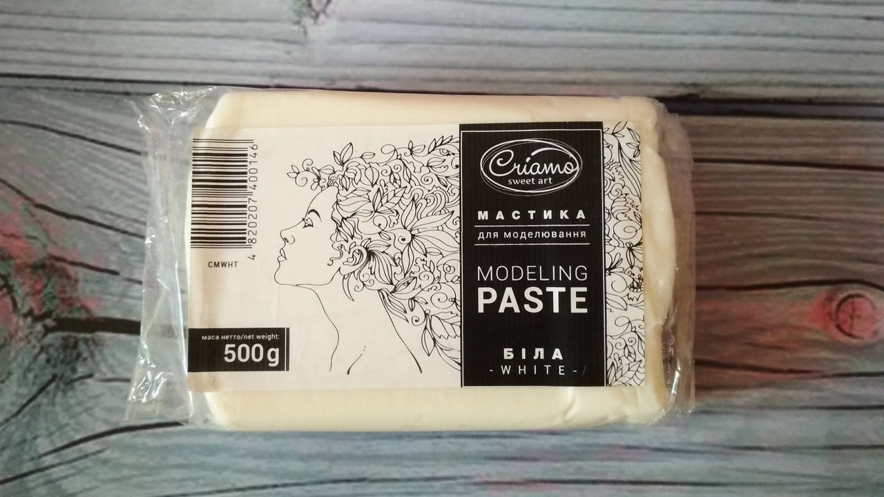 

Мастика Criamo для моделирования , Белая 0,5кг