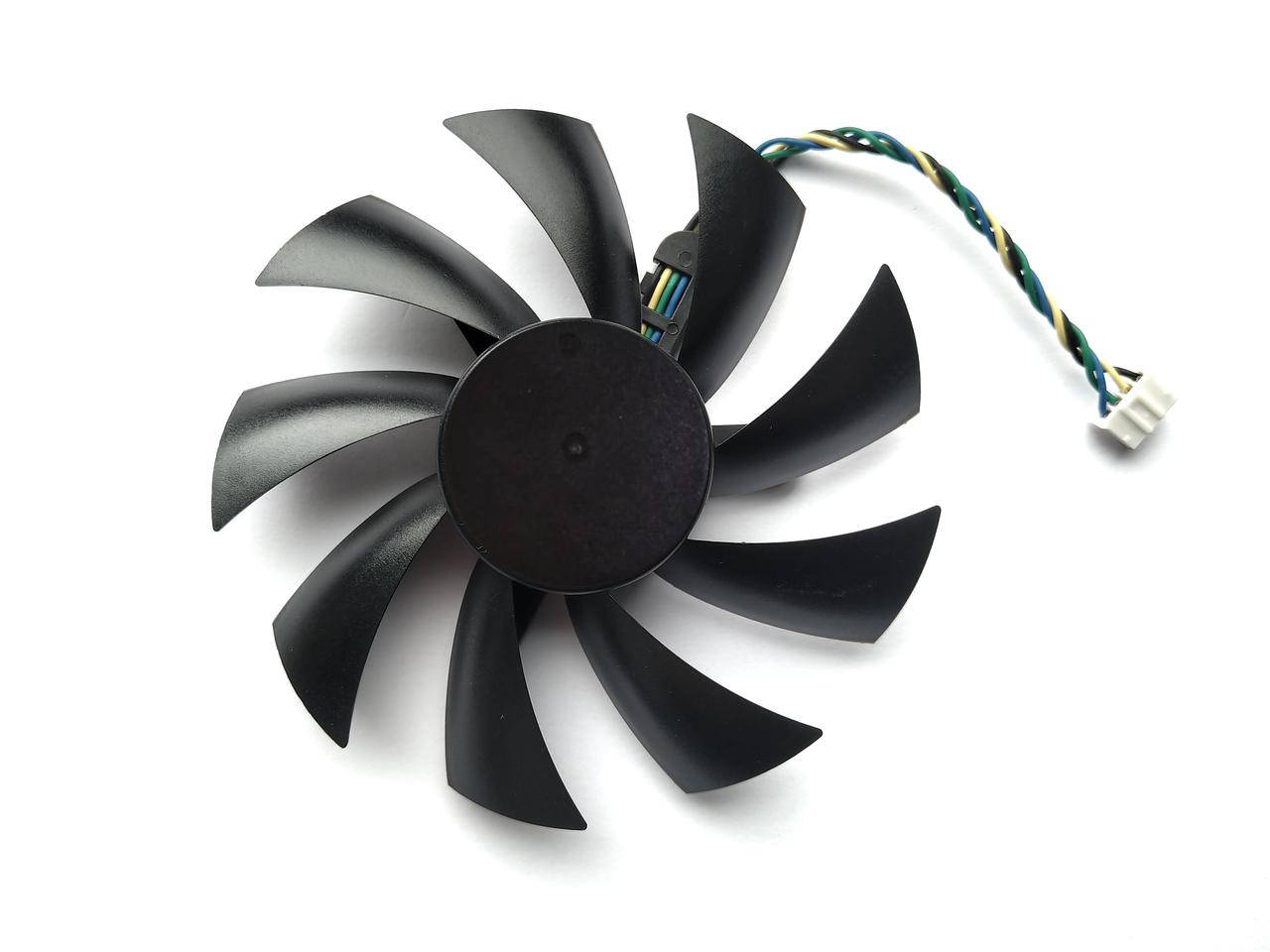 

Вентилятор №29.5 (кулер) для видеокарты MSI PLA09215B12H (PLA09215S12H) HD R 5750 5770 6750 6770 GTX460 560ti