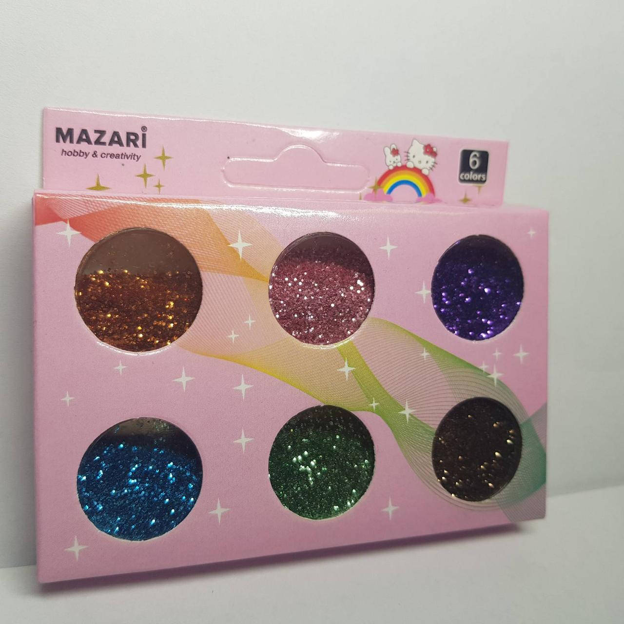 

Присыпка, блеск, песок, блестки для декора ногтей 6 оттенков