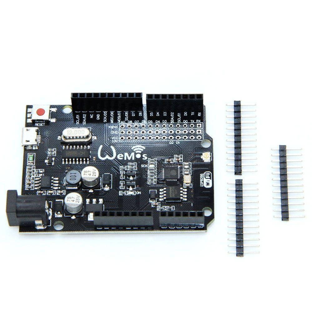

WiFi контроллер WeMos D1 R2 на ESP8266 плата в формфакторе Arduino UNO