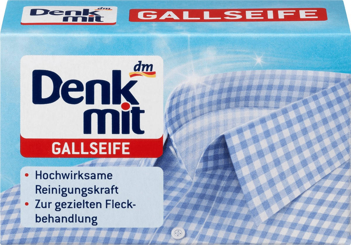 

Denkmit Gallseife желчное пятновыводящее мыло 100 г.