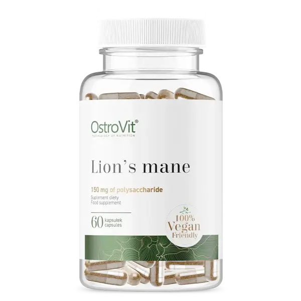 

Ежовик гребенчатый (Lion's Mane) 500 мг 60 капсул
