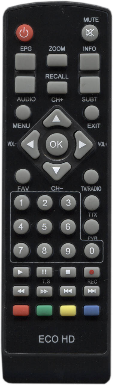 

Пульт для спутникового тюнера Orto ECO HD
