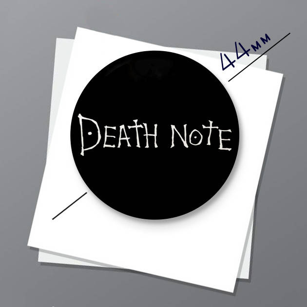 

"Тетрадь смерти / Death note" магнит круглый Ø44 мм