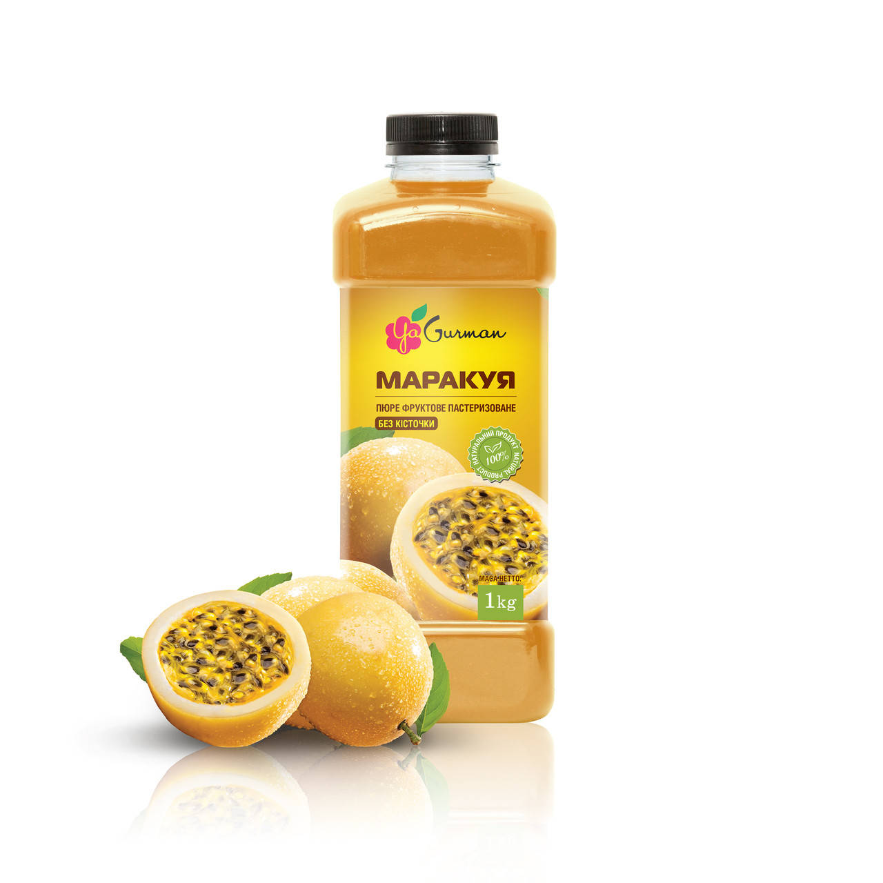 

Пюре Маракуйи пастеризованное, YaGurman