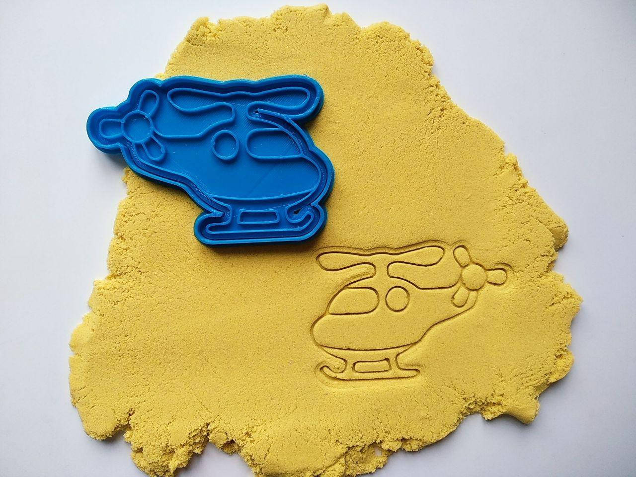 

3D формочки-вырубки для пряников "Вертолёт"