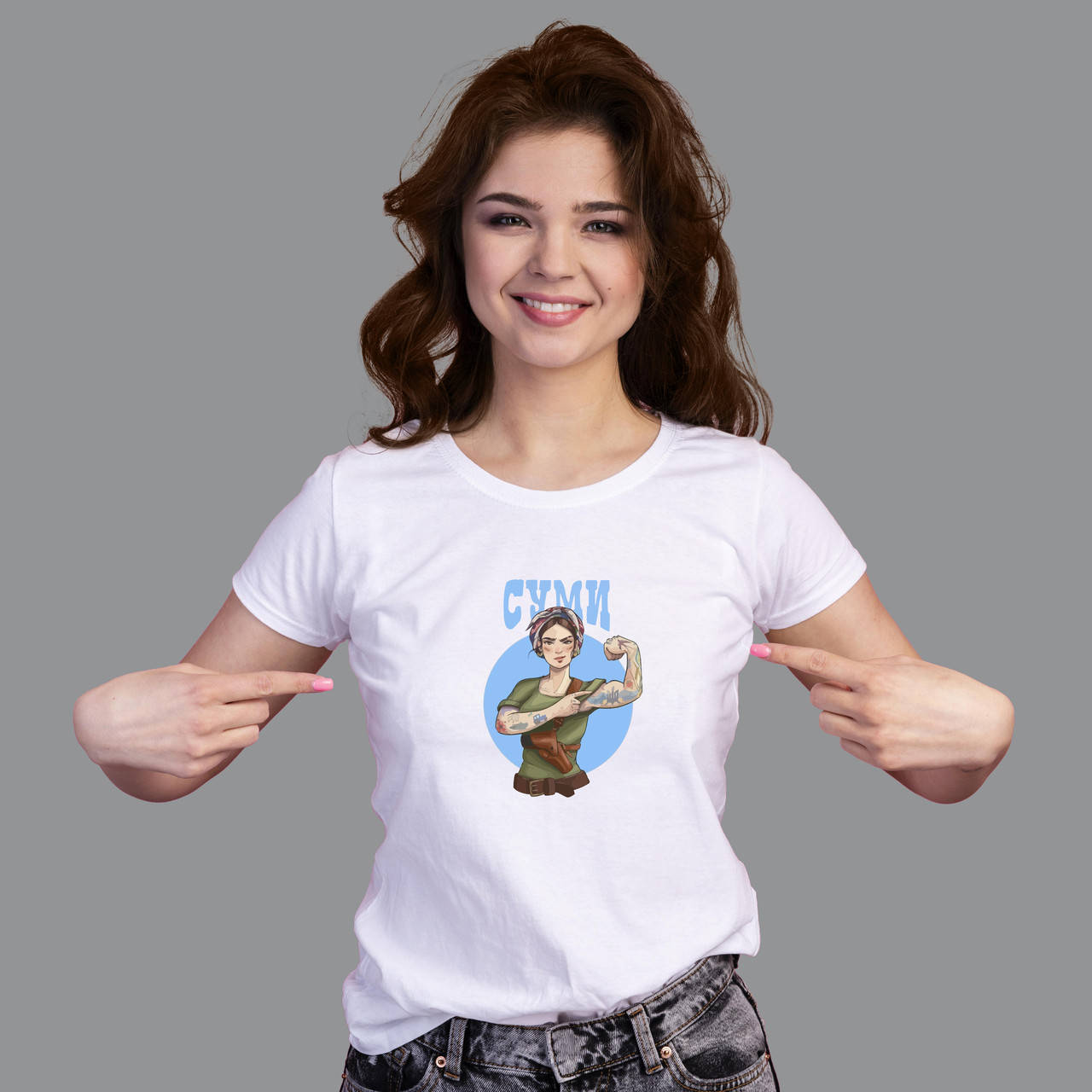 

Футболка Сумы M, Белый