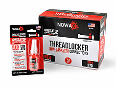 

Фиксатор резьбы неразборных соединений Nowax 10г красный