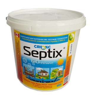 

Биопрепарат Bio Septix Санэкс 500 г (ведро) для выгребных ям