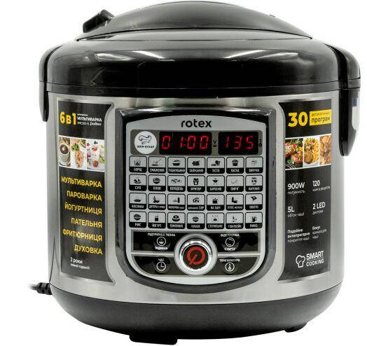

Мультиварка Rotex RMC505-B Excellence 5л 30пр