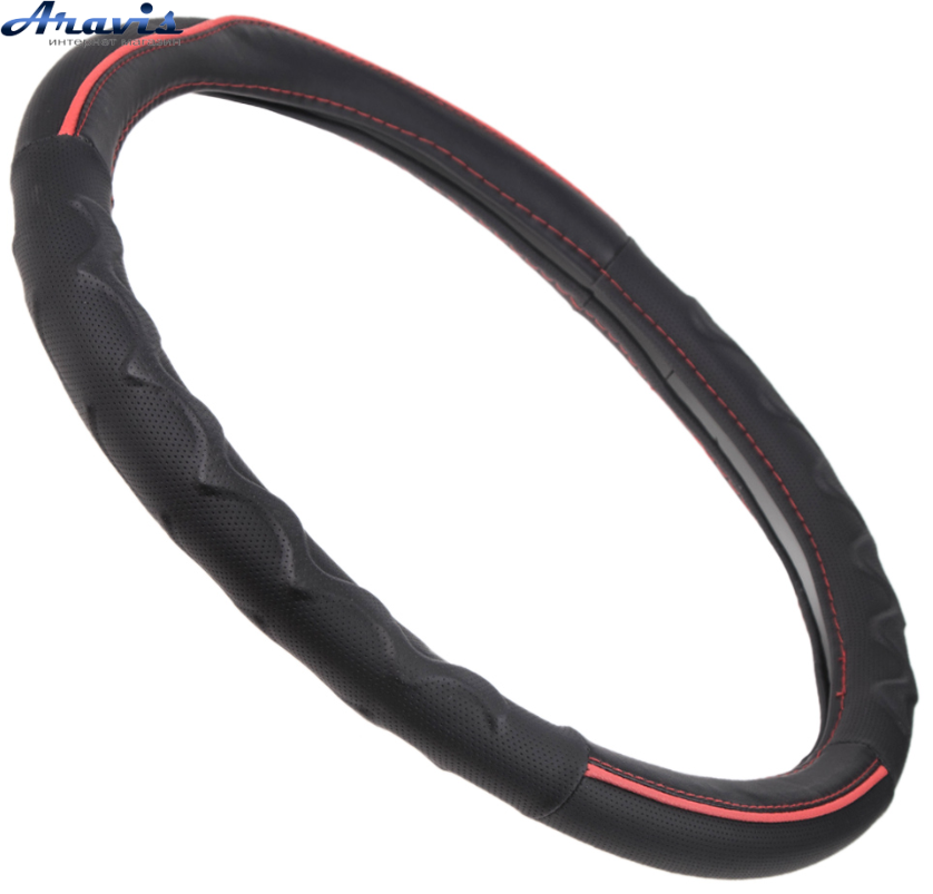 

Оплетка чехол на руль авто Vitol Ш-163029/5 L