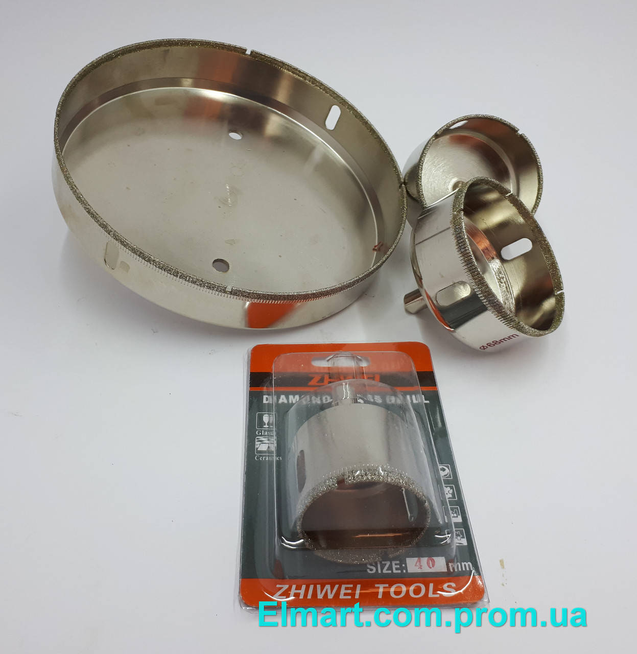 

Коронки алмазные 4 mm по плитке и стеклу