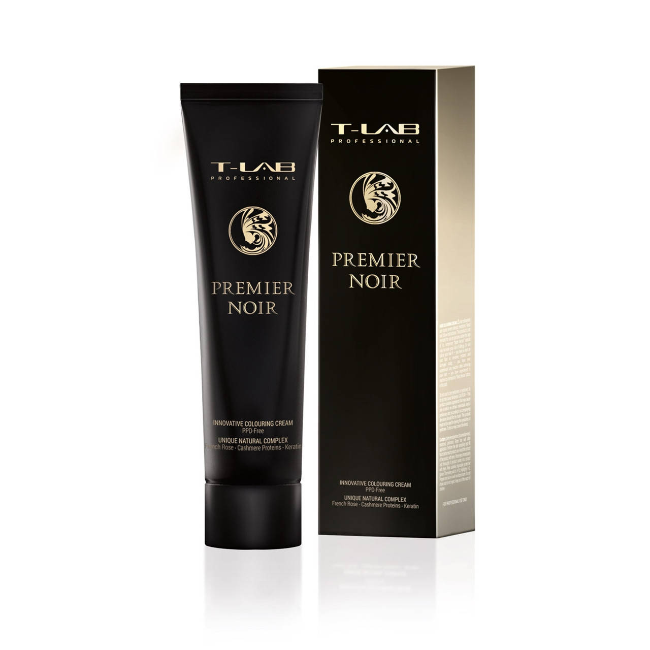 

Крем-краска T-Lab Premier Noir 6.12 темный блондин пепельно-перламутровый 100 мл
