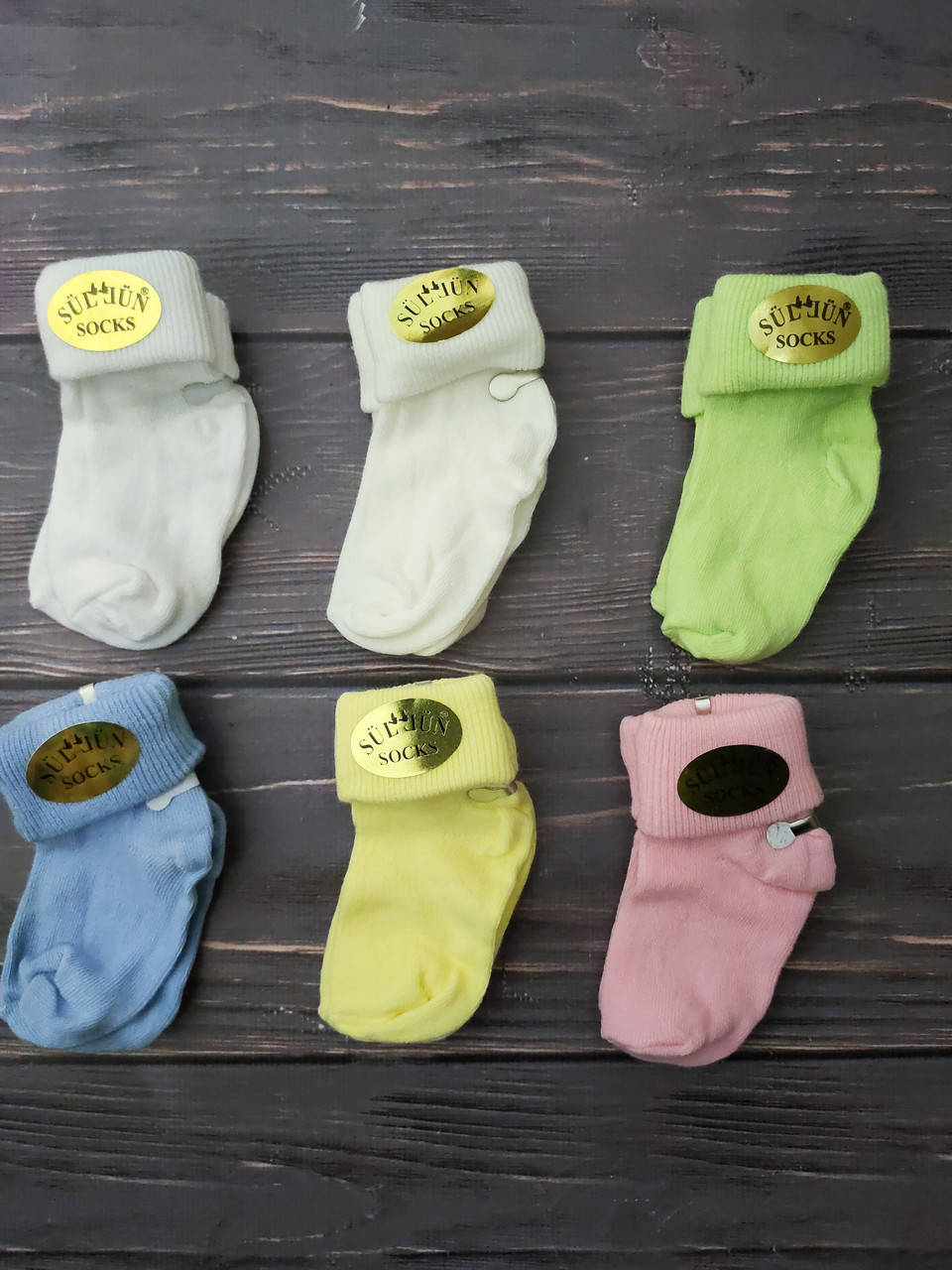 

Носочки хлопковые для новорождённых