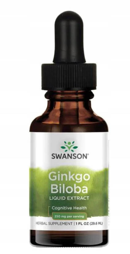 

Гинкго Билоба Swanson Ginkgo Biloba 250 мг 29 порц. жидкий