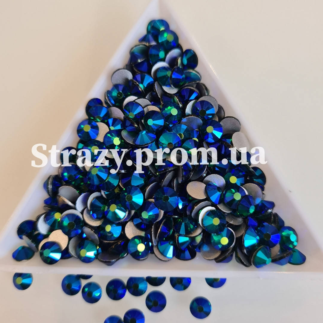 

Стразы ss16 Emerald AB (4,0мм) 1400шт "Crystal Premium"