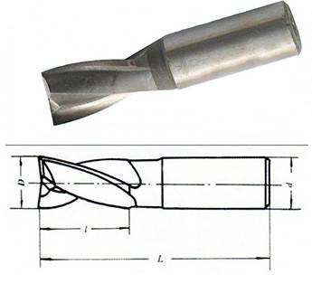 

Фреза шпоночная ф2 Р6М5 ц/х