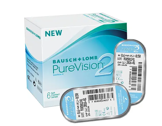 

Контактные линзы PureVision 2HD 6шт. оригинал Bausch & Lomb -6.75