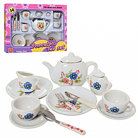 

Посуда YH5989-U чайный сервиз на 4 персоны, фарфор, стол. приборы, 2 вида.