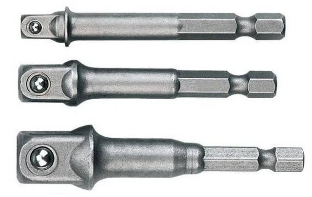 

Набор адаптеров для торцевых головок под шуруповерт RT-0000