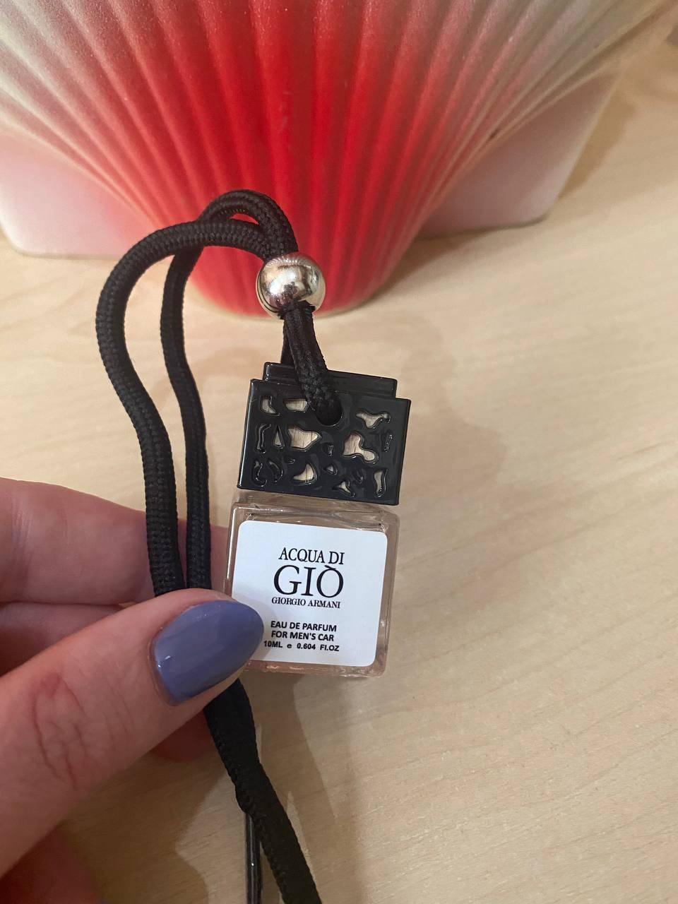 

АРОМАТИЗАТОР в авто Giorgio Armani Acqua di Gio Pour Homme мужской парфюм в авто, пахучка, парфюмерия