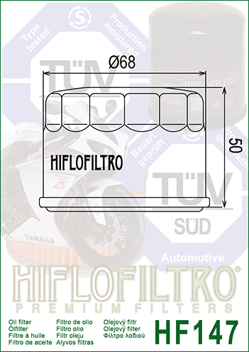 

Масляный фильтр HIFLO HF147