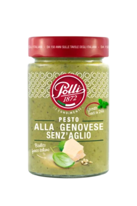 

Соус "Pesto Polli Alla Senz'aglio" Италия без чеснока фасовка 0.190 kg