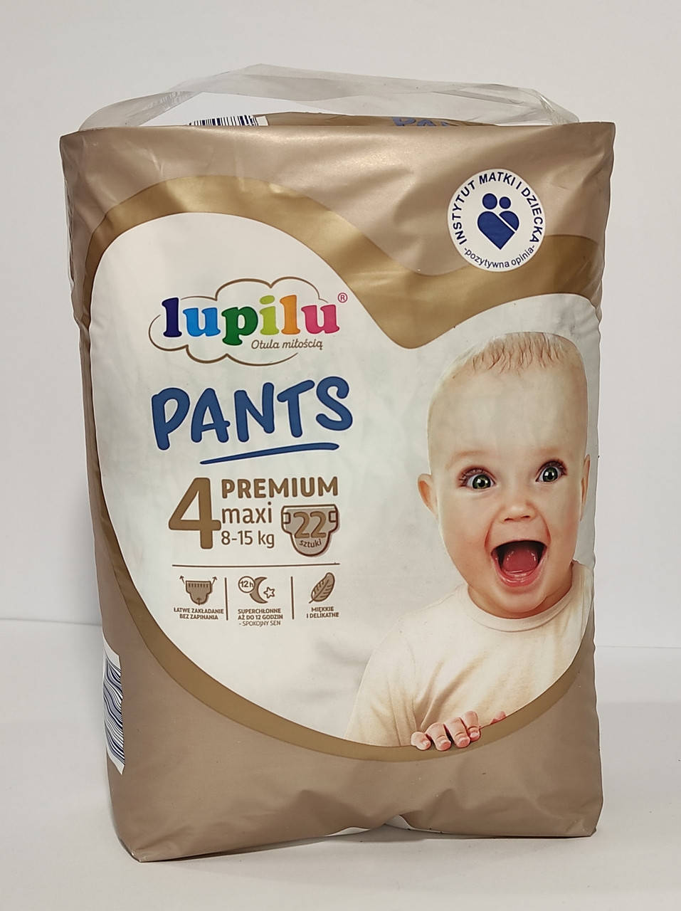 

Підгузки-Трусики Lupilu premium розмір 4.Вага (8-16) кг. В упаковці 22 шт, Белый