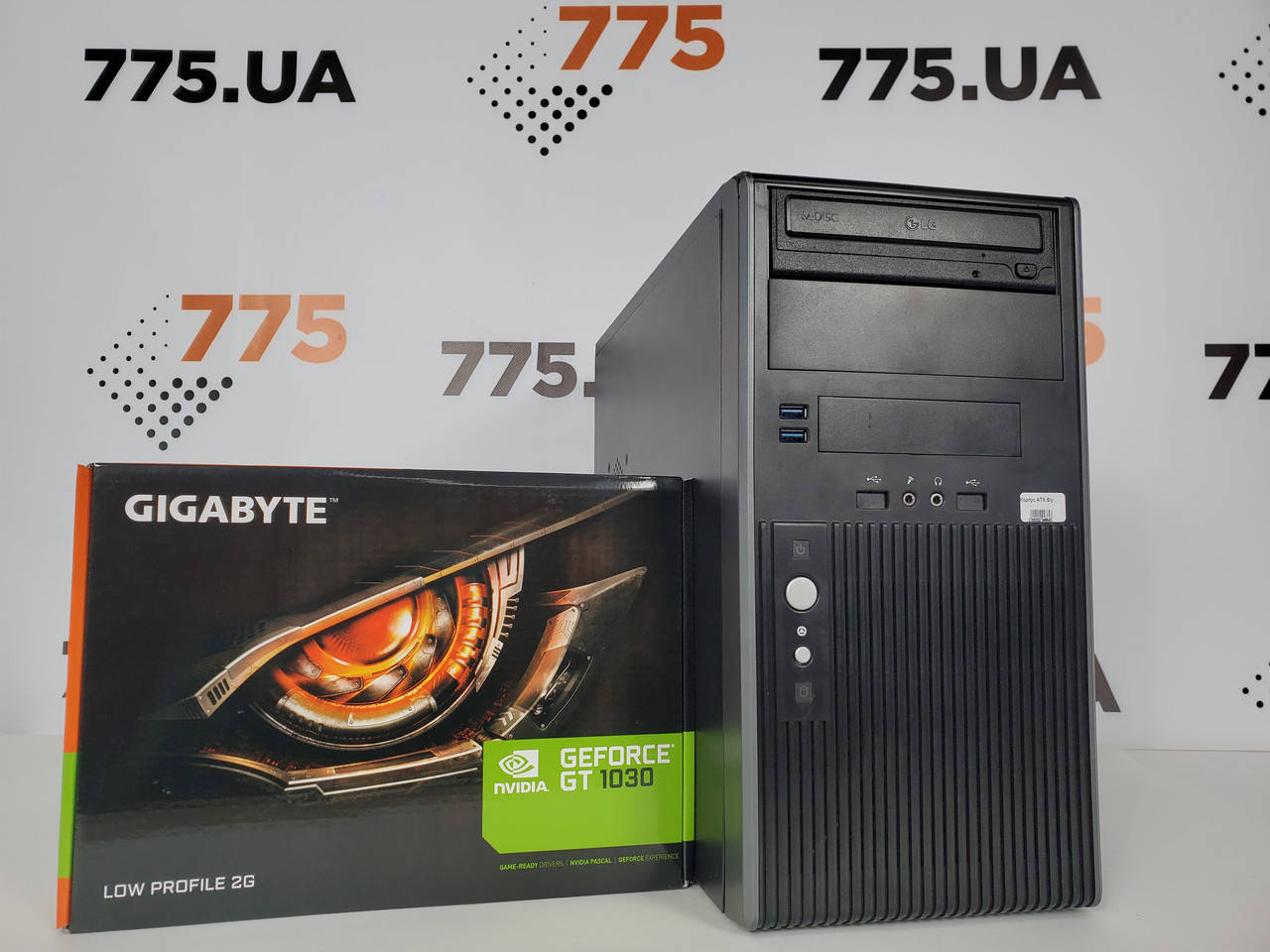 

Компьютер Hyundai, Intel Core i7-6700 4.0GHz, RAM 8ГБ, SSD 120ГБ, HDD 500ГБ, GT 1030 2GB, Win10