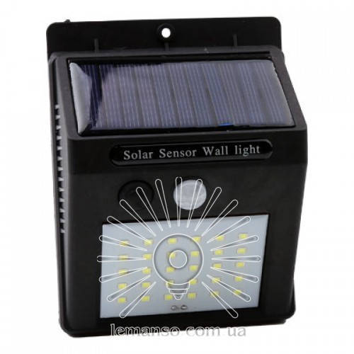 

Подсветка для стены LED Lemanso 5W 160LM IP65 6500K с д/движения и солн. батареей / LM33001 c аккум