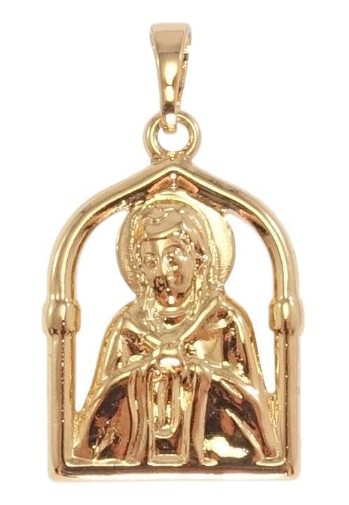 

Кулон Xuping Позолота 18K "Декоративная Ладанка Пресвятая Богородица"