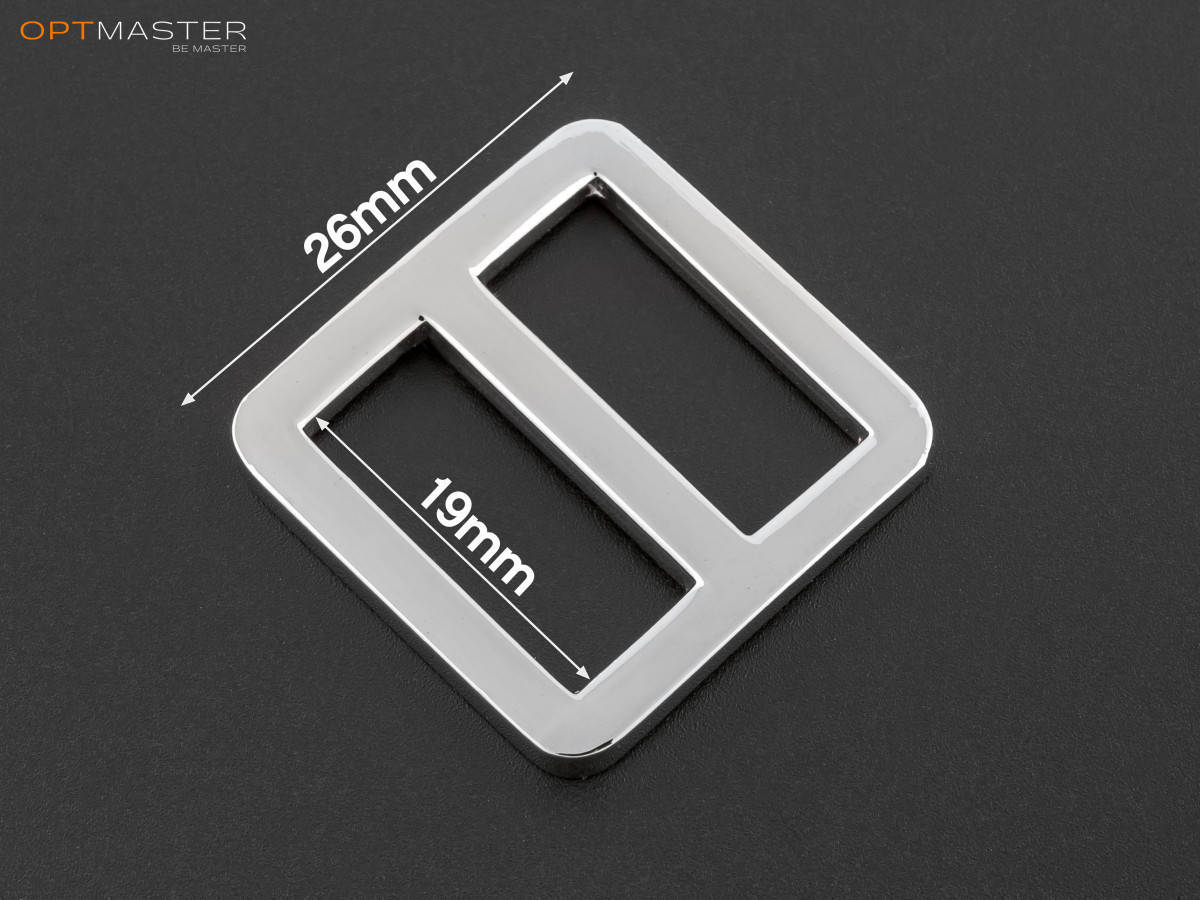 

Рамка 2-х щелевая 19мм 65-456 Никель