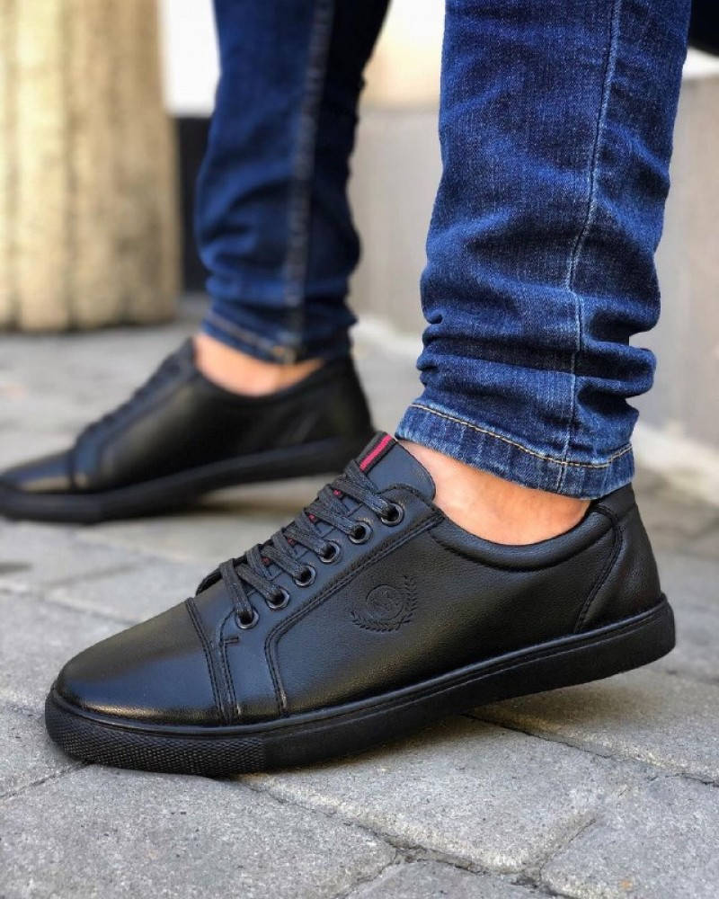 

Мужские Кеды Тач черные, Черный