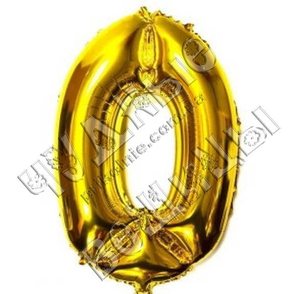 

Шарик Цифра золото (80см) 0