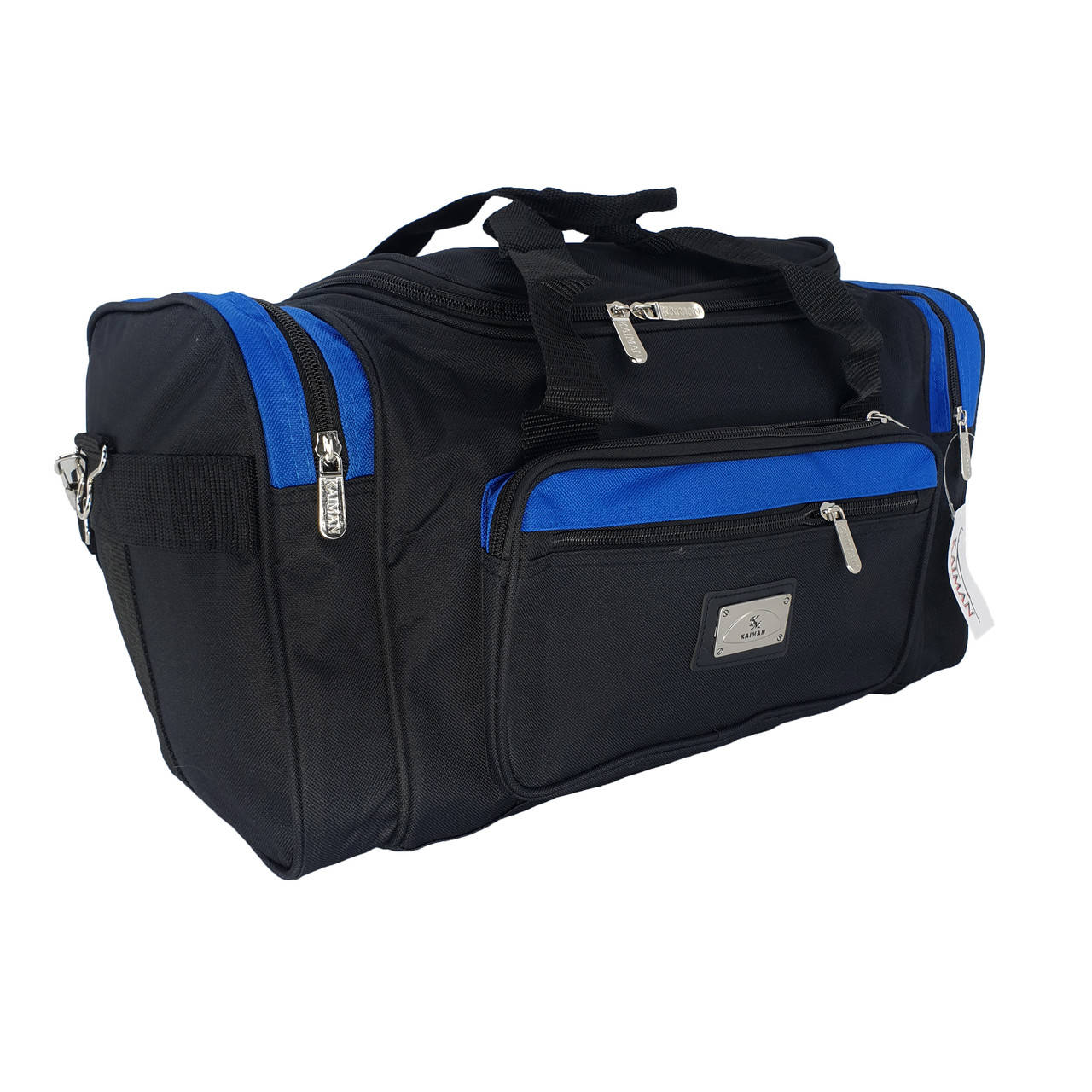 

Дорожная сумка Kaiman 45 см, 24л Черный с синим
