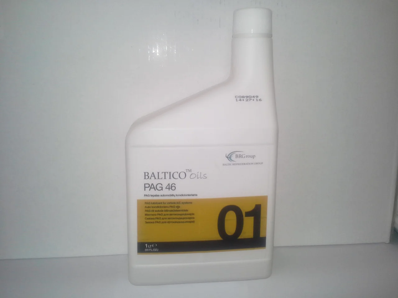 

Масло для автокондиционеров PAG 46 Baltico Oils (1 л/канистра)