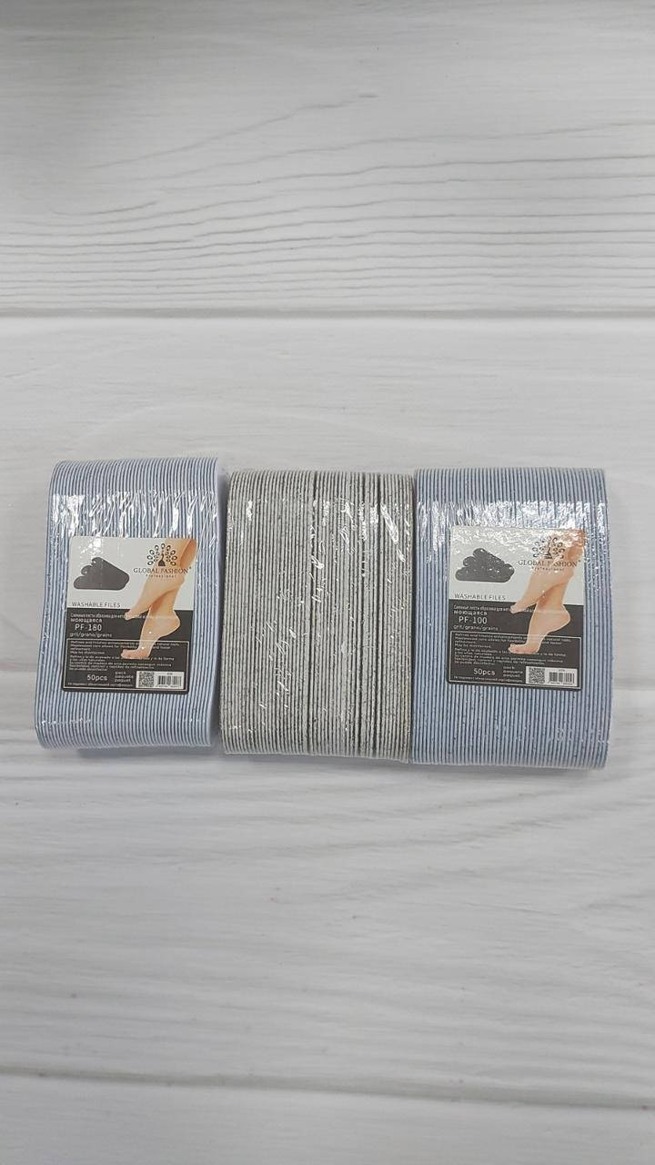 

Наборы сменных файлов для терки Global Fashion 80, 100, 180 грит (50 шт. в упаковке)