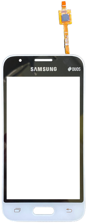 

Тачскрин сенсор Samsung J105H Galaxy J1 mini 2016/J105F/J106F белый оригинал