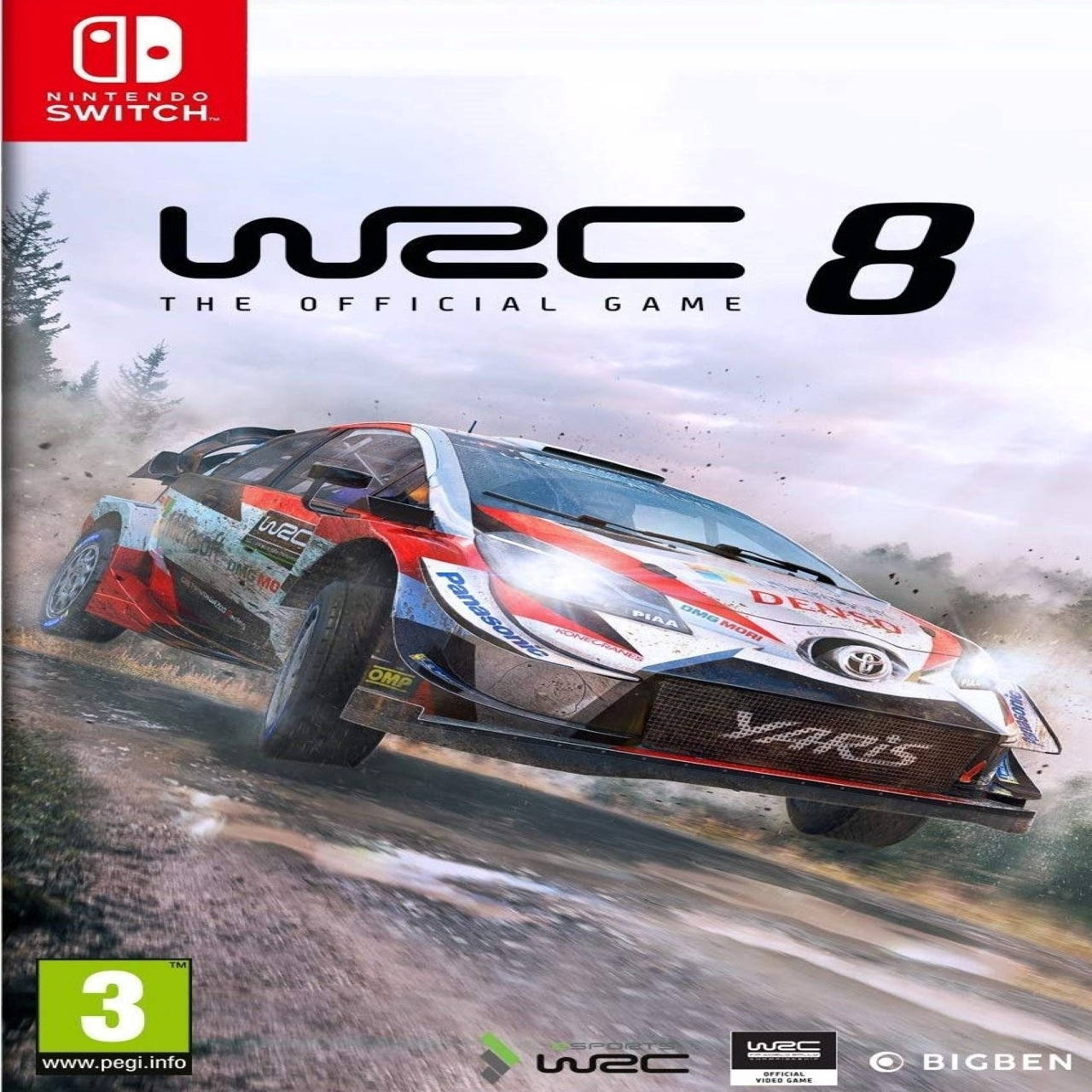 

WRC 8 (русские субтитры) Nintendo Switch