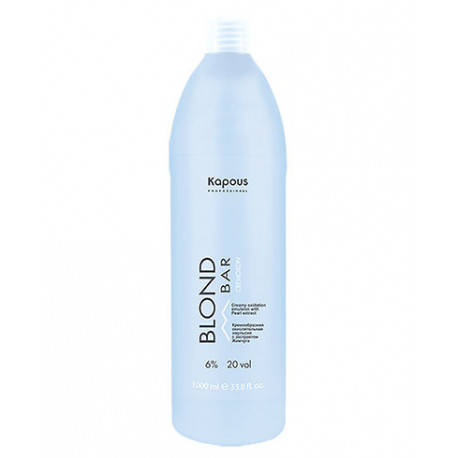 

Окислительная эмульсия с экстрактом жемчуга Blond Bar Blond Cremoxon 6% 20 vol Kapous, 1000 мл
