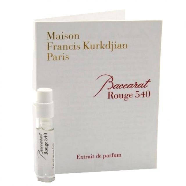 

Парфюмированная вода (пробник) Maison Francis Kurkdjian Baccarat Rouge 540 2 мл