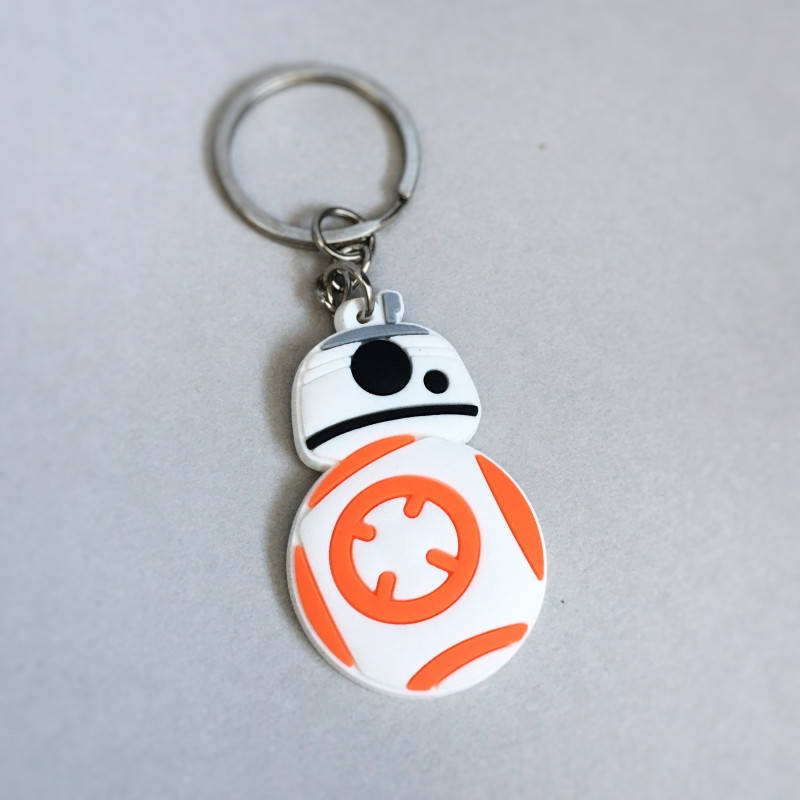 

"ВВ-8 (Звёздные войны)" брелок резиновый односторонний, Разные цвета