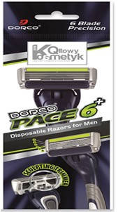 

Чоловічий станок для гоління DORCO PACE 6 PLUS (з Тримером) (1шт), Темно-синий